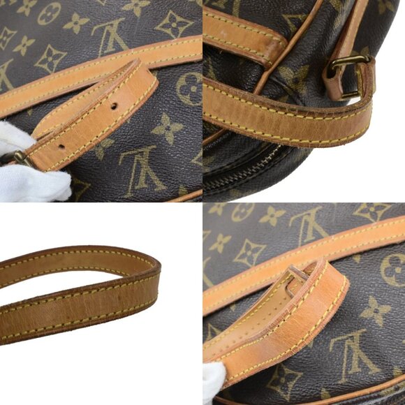 LOUIS VUITTON Senlis Shoulder Bag Monogram Leather Brown France - Picture 9 of 14